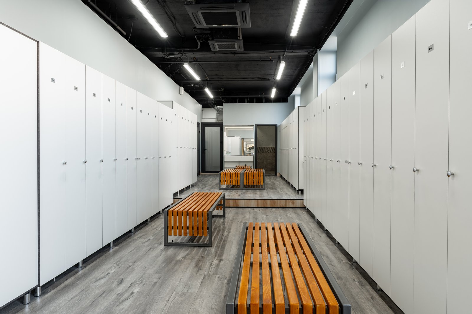 Commercial Custom Lockers and Benches
