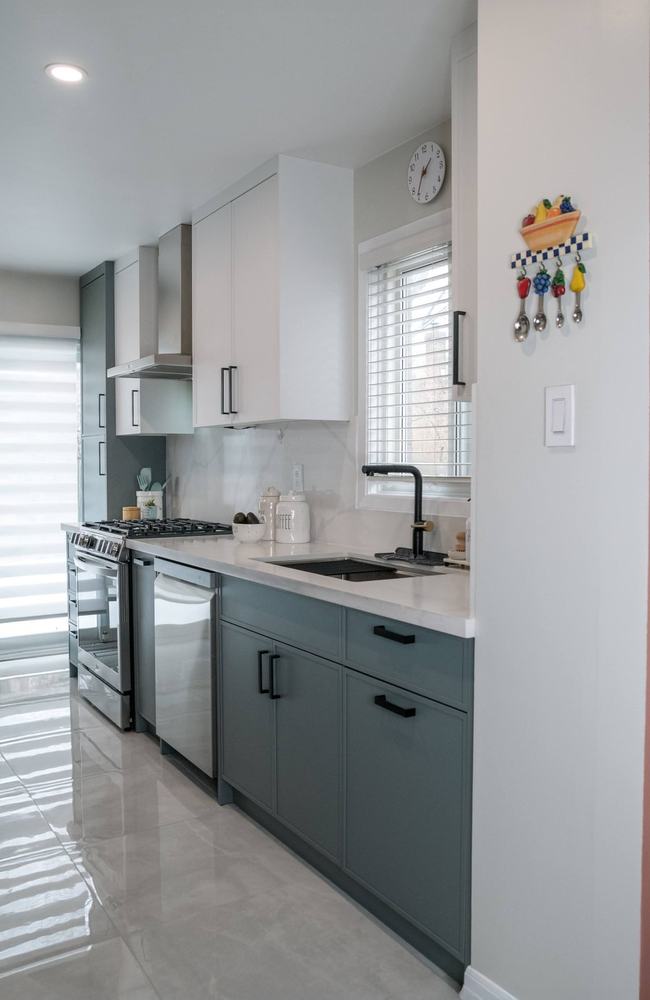 Charcoal Kitchen Island